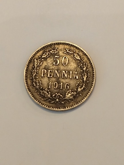 50 penniä 1916
