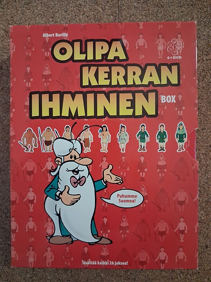 Olipa kerran ihminen DVD-boxi