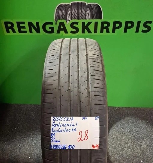 215/55R17 Continental EcoContact 6 94V kesä
