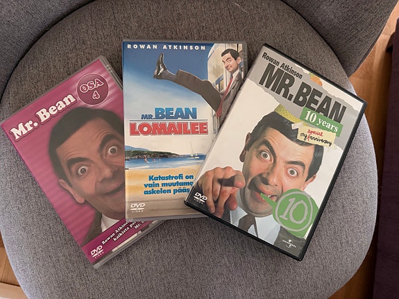 Mr. Bean DVD-elokuvat ja -sarjat