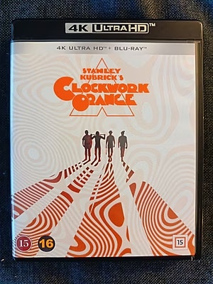 A Clockwork Orange / Kellopeliappelsiini 4K & blu-ray