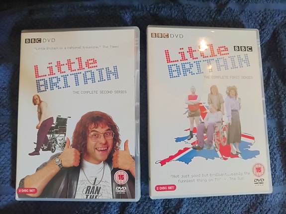 Little Britain jaksolevyt, alkuperäinen brittijulkaisu