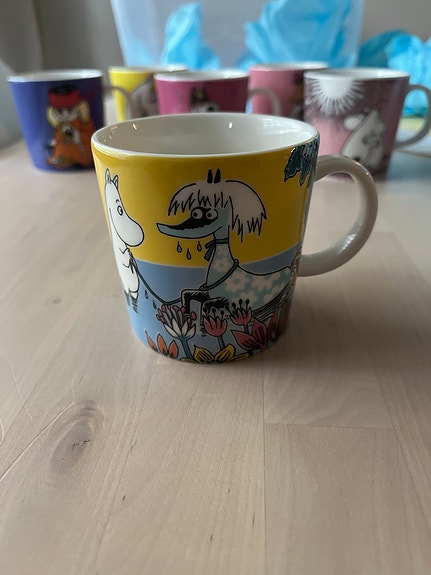 Arabia Muumimuki Primadonnan hevonen
