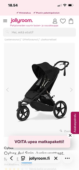 Ostetaan Cybex avi spin juoksurattaat!