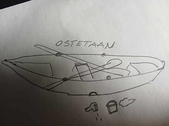 Korjauskelpoinen Soutuvene ostetaan