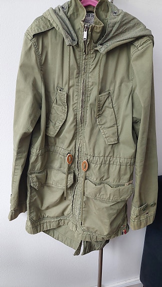 Tommy Hilfiger -puuvillaparka