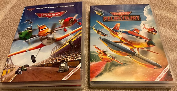 Lentsikat 1 - 2    ( DVD paketti )