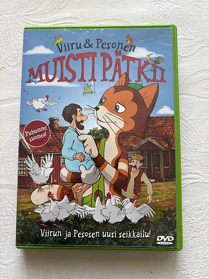 Viiru ja Pesonen Muisti pätkii DVD lastenelokuva