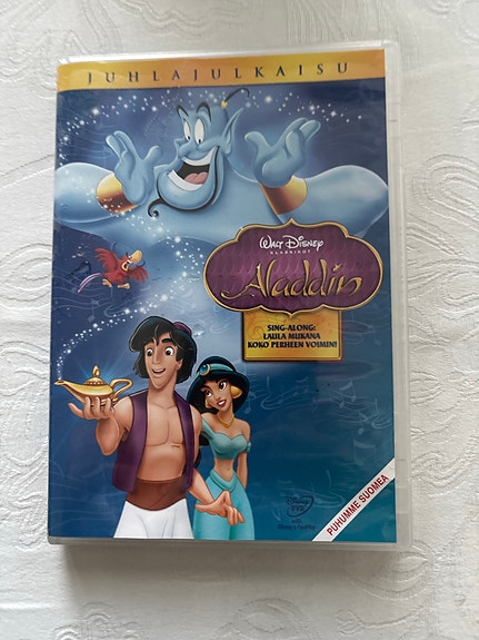 Disney Aladdin DVD-elokuva