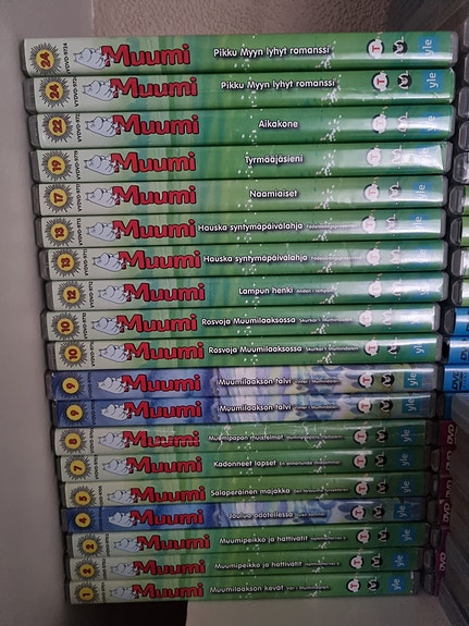 YLE muumi dvd elokuvia