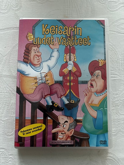 Keisarin uudet vaatteet DVD lasten animaatio
