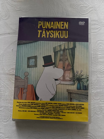 Muumit Punainen täysikuu DVD