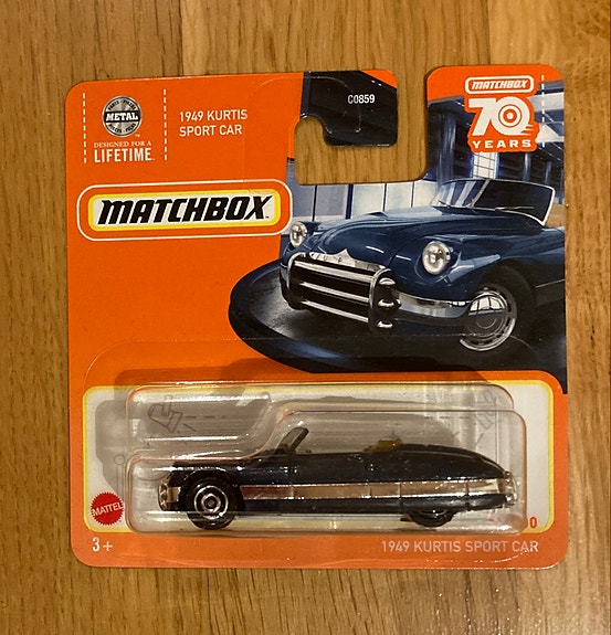 Matchbox 1949 Kurtis Sport Car