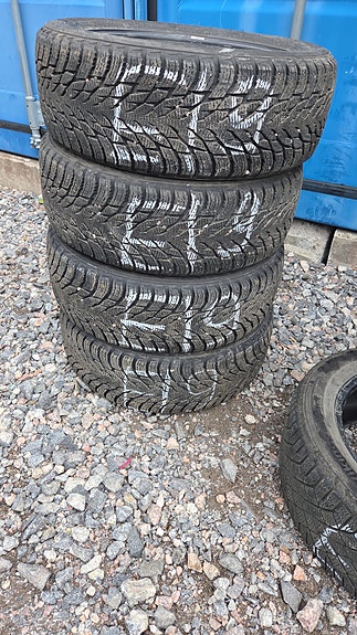Renkaat 205/55/17 Nokian 4 kpl EI9 7+ mm