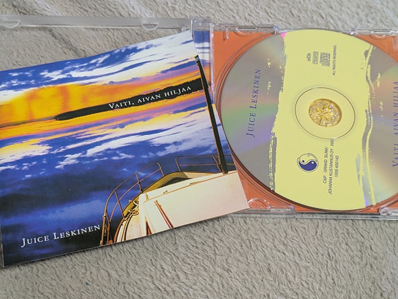 Juice Leskinen - Vaiti, Aivan Hiljaa (CD) Kuin Uusi!