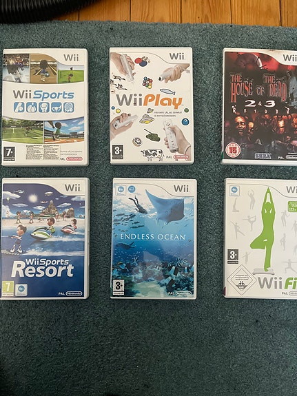 Nintendo Wii pelipaketti (6 peliä)