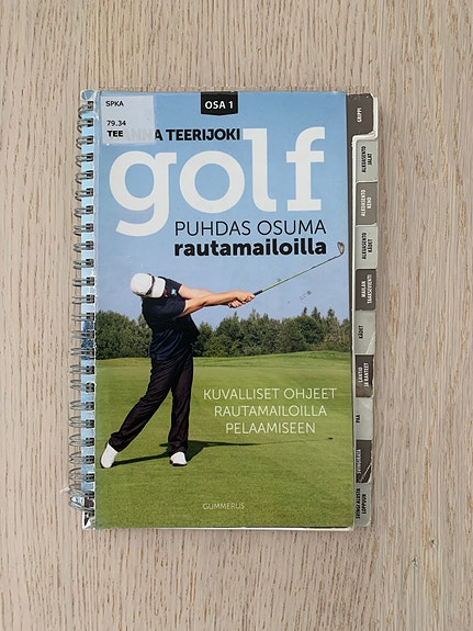 Hanna Teerijoki : Golf osa 1 : Puhdas osuma rautamailoilla