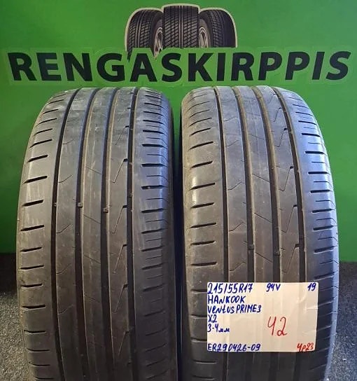 215/55R17 Hankook Ventus Prime 3 94V kesä