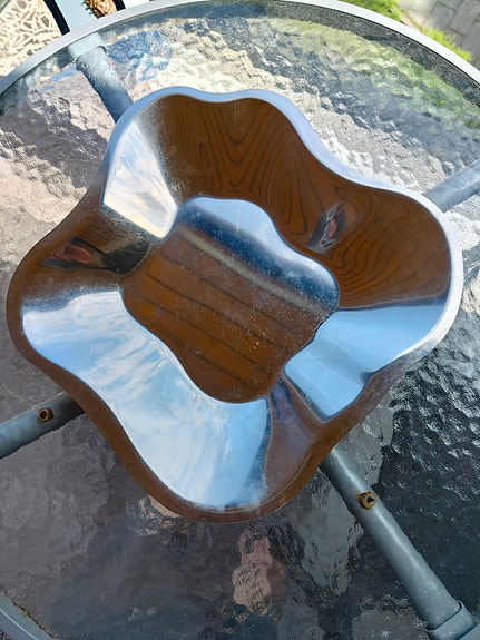 Iittala Alvar Aalto vati teräs 358 mm