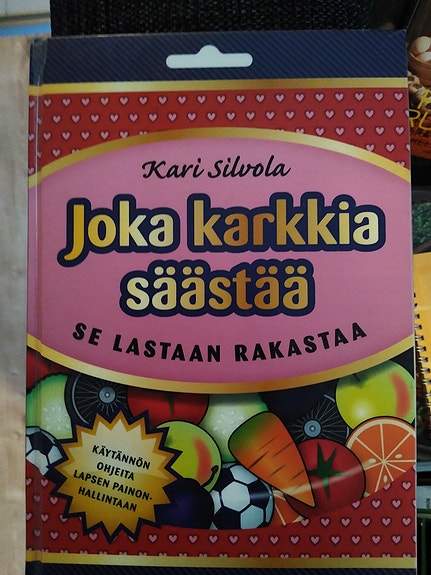 Kari Silvola Joka karkkia säästää -kirja