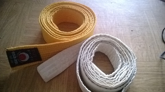 Judo vyöt, useita