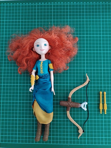 Merida - prinsessanukke