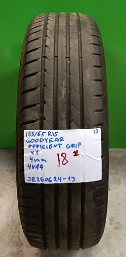 1kpl  185/65R15 GoodYear EfficientGrip kesä 4mm