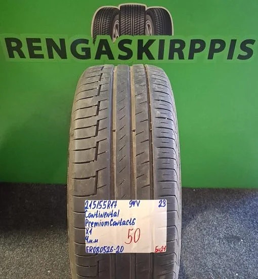 215/55R17 Continental PremiumContact 6 94V
