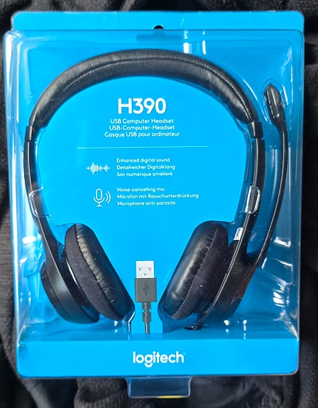 Logitch H390 kuulokemikrofoni