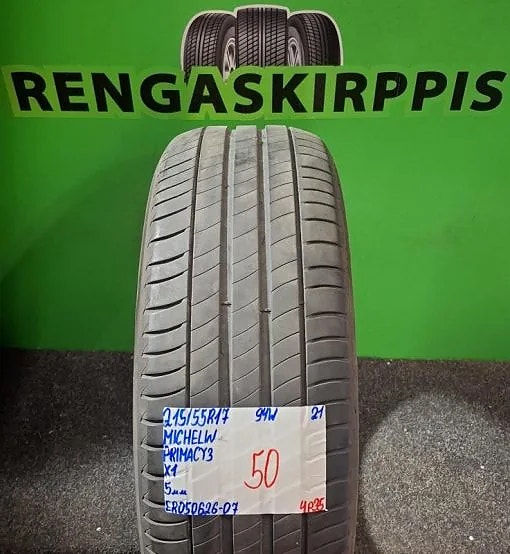 215/55R17 Michelin Primacy 3 94W kesä