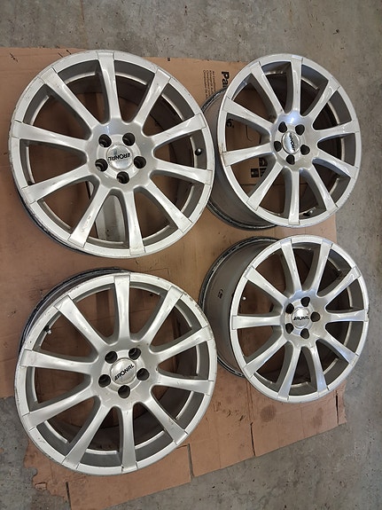 M: 18" alumiinivanteet