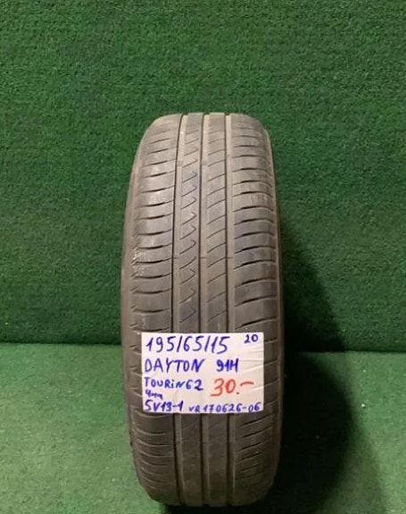 1kpl 195/65R15 Dayton Touring 62 91H kesä 4mm