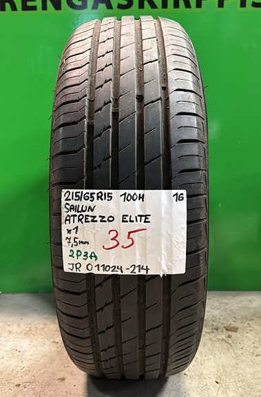 1kpl 215/65R15 Sailun Atrezzo Elite 100H kesä 7,5mm