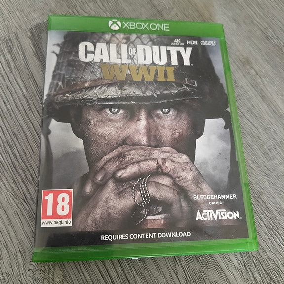 Call of Duty WWII Xbox One peli