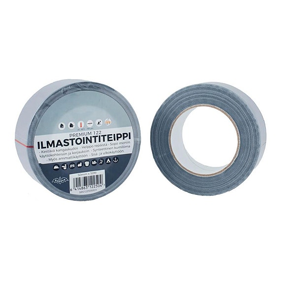 Ilmastointiteippi Premium 50mm 50m