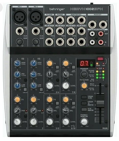 Behringer Xenyx 1002SFX -mikseri