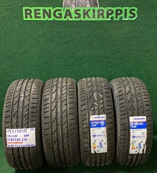 4kpl 195/45R15 Sailun Atrezzo ZSR 78V kesä ajamattomat