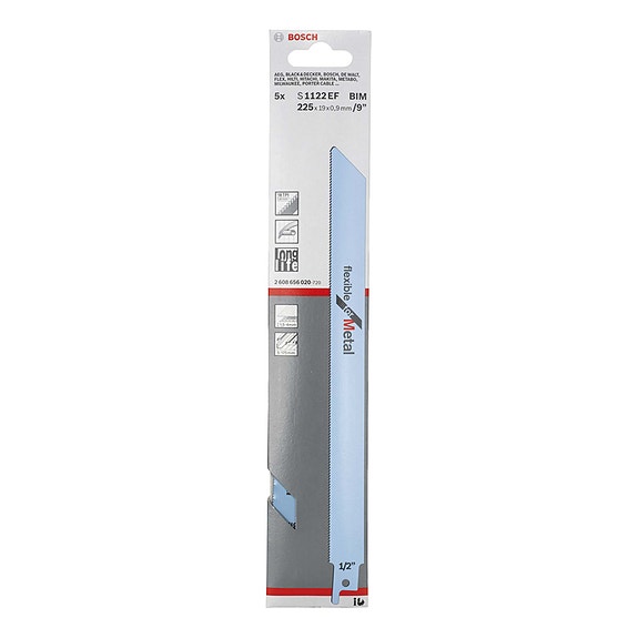 Puukkosahanterä Bosch S 1122 EF 5 kpl