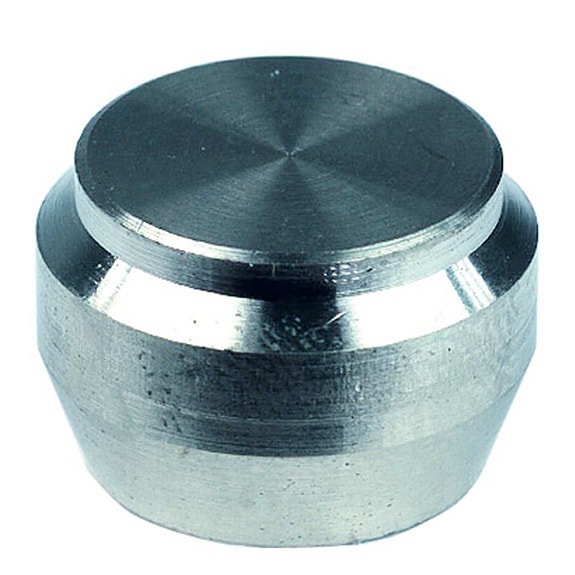 Tulppahelmi 10 mm kromi 2 kpl