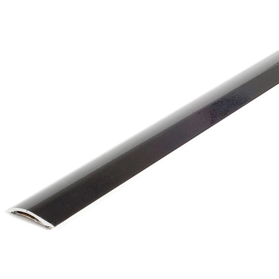 Eritasolista tarra 40 mm musta sileä 1000 mm