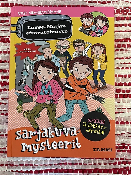 Lasse-Maijan etsivätoimisto sarjakuvamysteerit -kirja