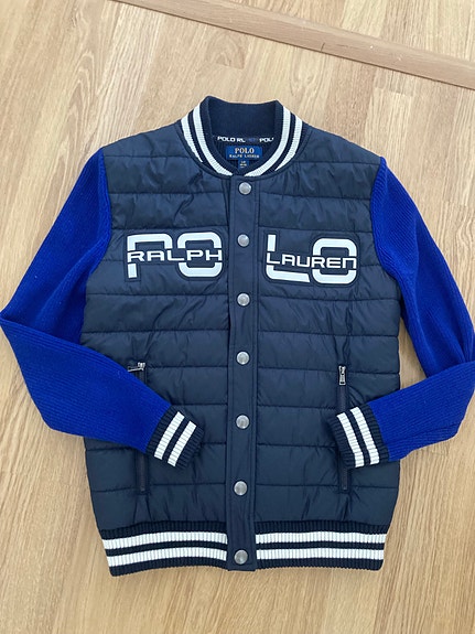 Polo Ralph Lauren college-takki koko 164 sininen unisex