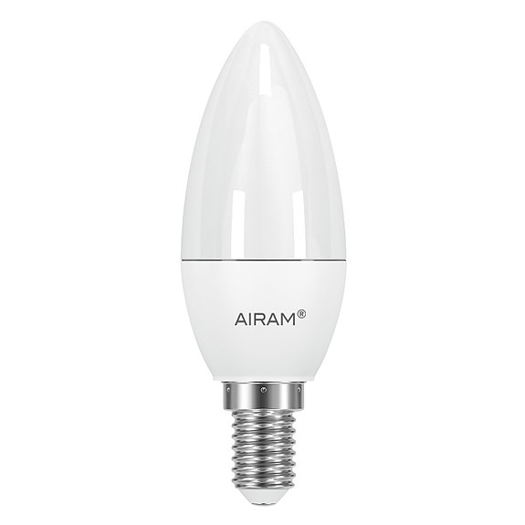 LED-kynttilälamppu Airam Oiva 3,5W E14 Opaali