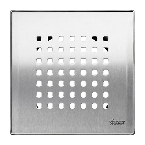 Neliökansi Vieser Grid 197x197 mm säädettävä teräskehys