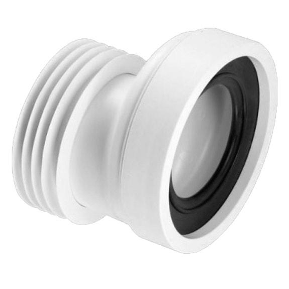 WC-mansetti epäkeskeinen siirto 20 mm