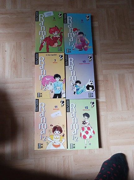 Ranma ½ manga-sarja osat 7–12