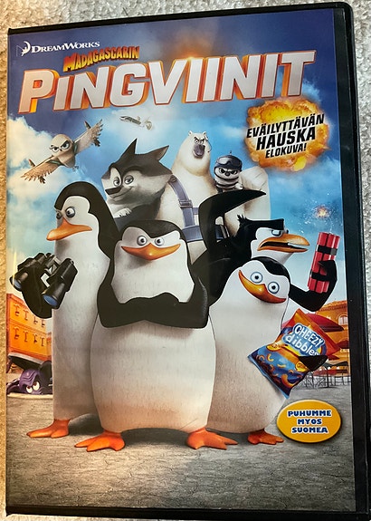 Madagascarin pingviinit. ( DVD )
