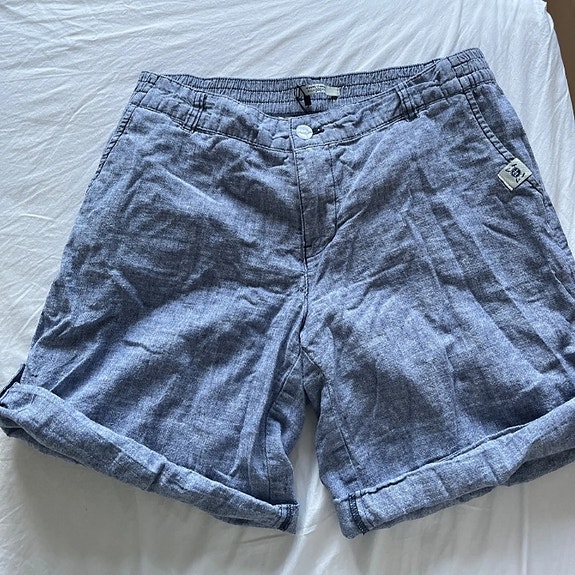 Tom Tailor pellava/puuvilla shortsit