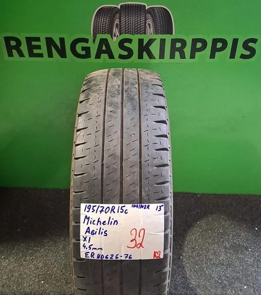 195/70R15C Michelin Agilis 104/102R kesä