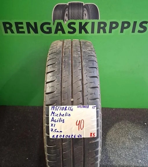 195/70R15C Michelin Agilis 104/102R kesä